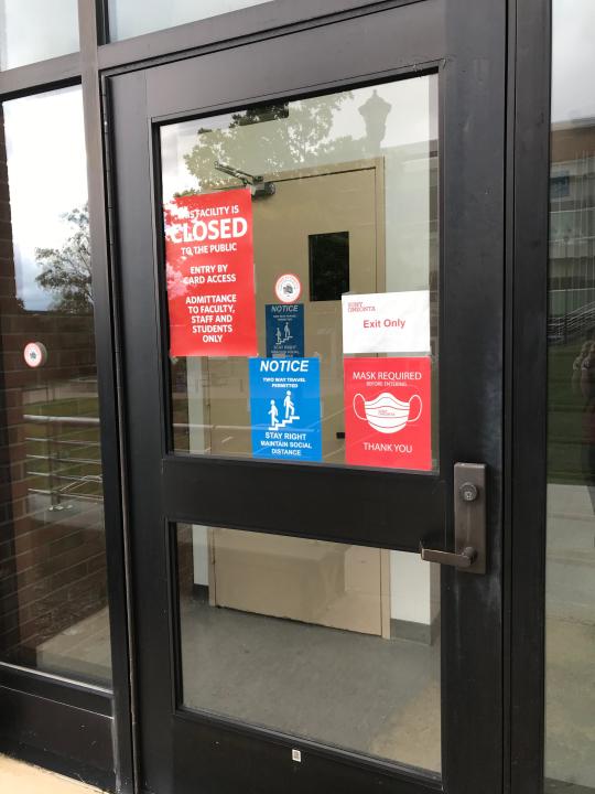 SUNY Oneonta canceled in-person classes after a surge in coronavirus cases. The State University of New York is now requiring all students to receive a negative coronavirus test before heading home.