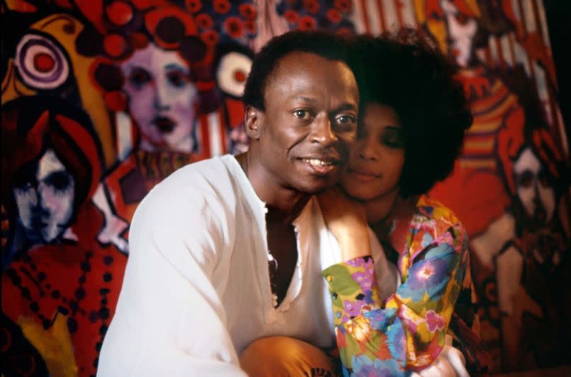 Miles Davis and Betty Davis