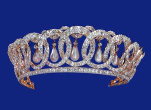 vladimir tiara with pearls