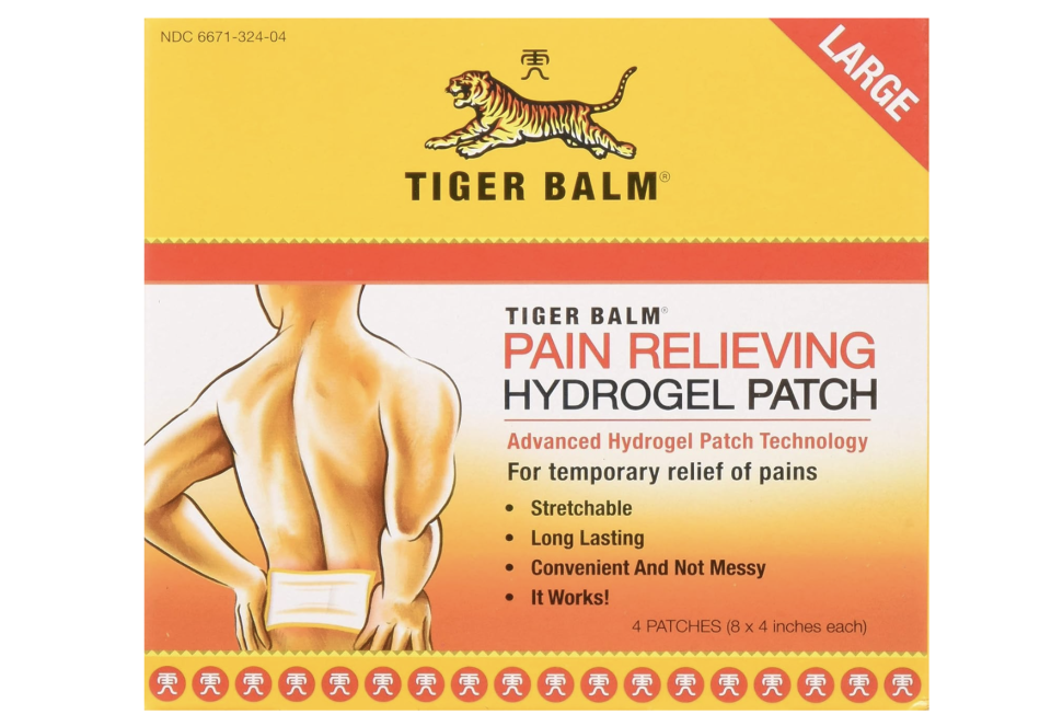 
4 parches analgésicos de Tiger Balm