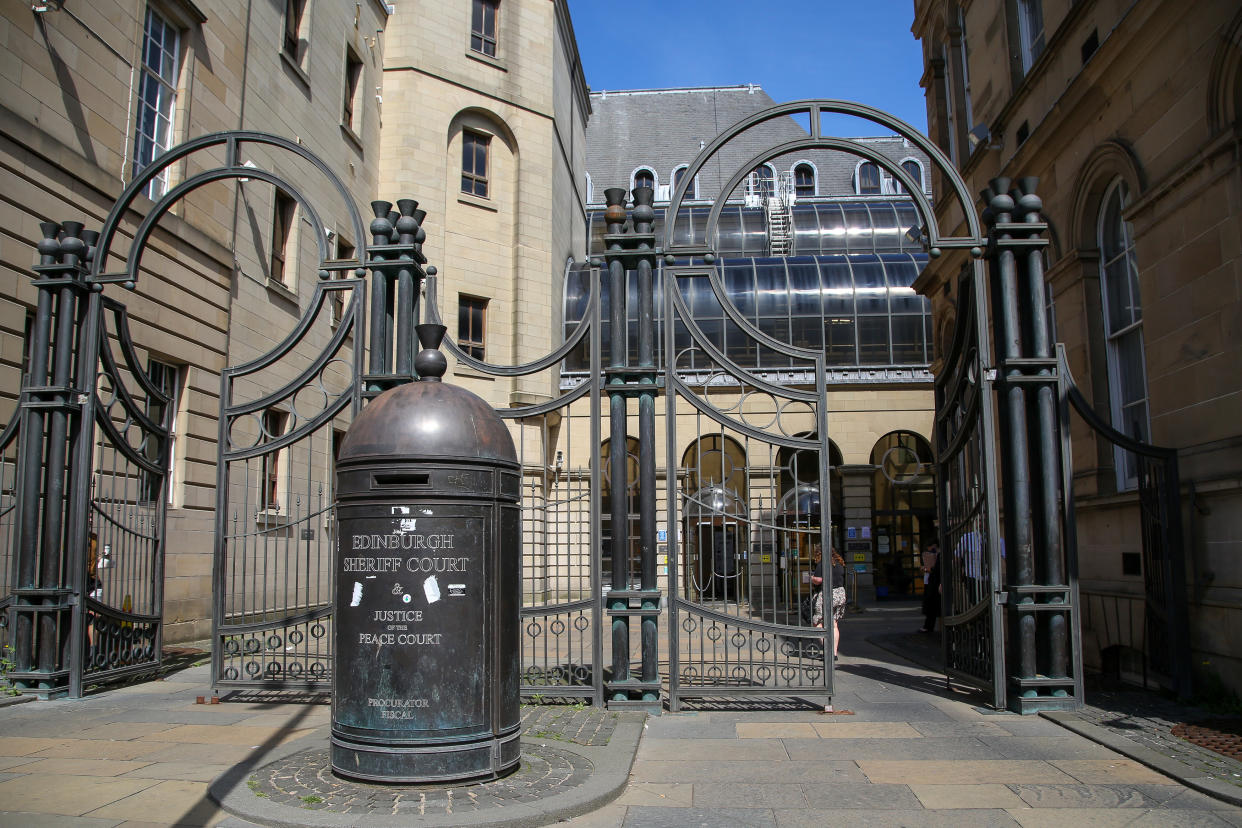 EDINBURGH, UNITED KINGDOM - 2021/07/14: An exterior view of the Edinburgh Sheriff Court. (Photo by Dinendra Haria/SOPA Images/LightRocket via Getty Images)