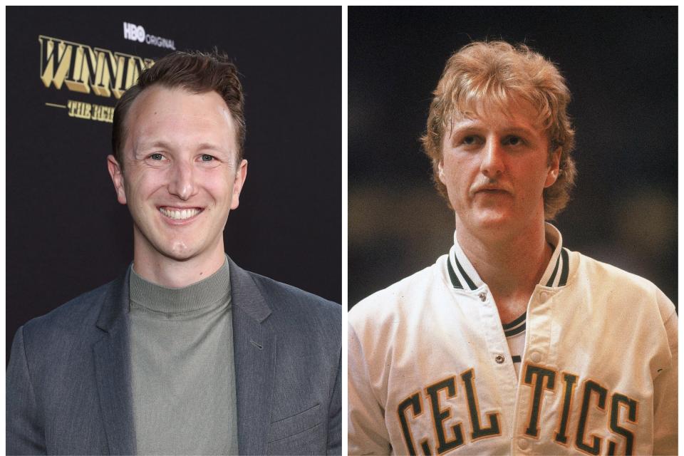 Sean Patrick Small stars as Celtics star Larry Bird.