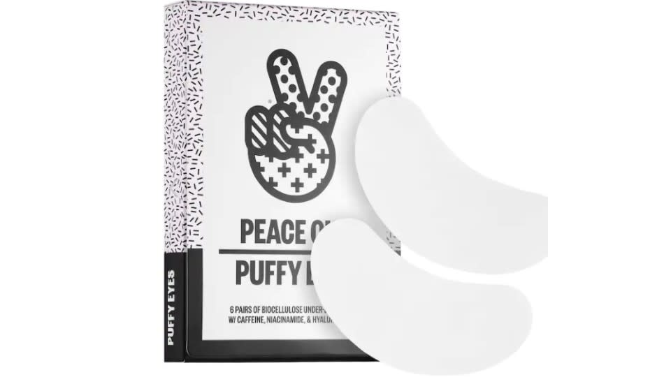 Peace Out Puffy Under-Eye Patches - Sephora, $33
