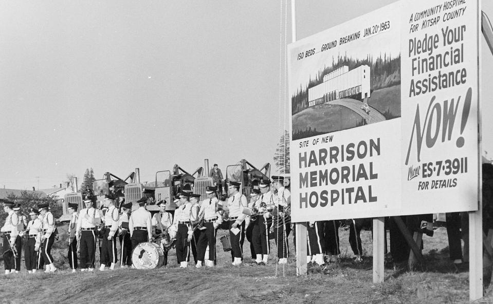 Harrison Hospital Groundbreaking Jan 21, 1963