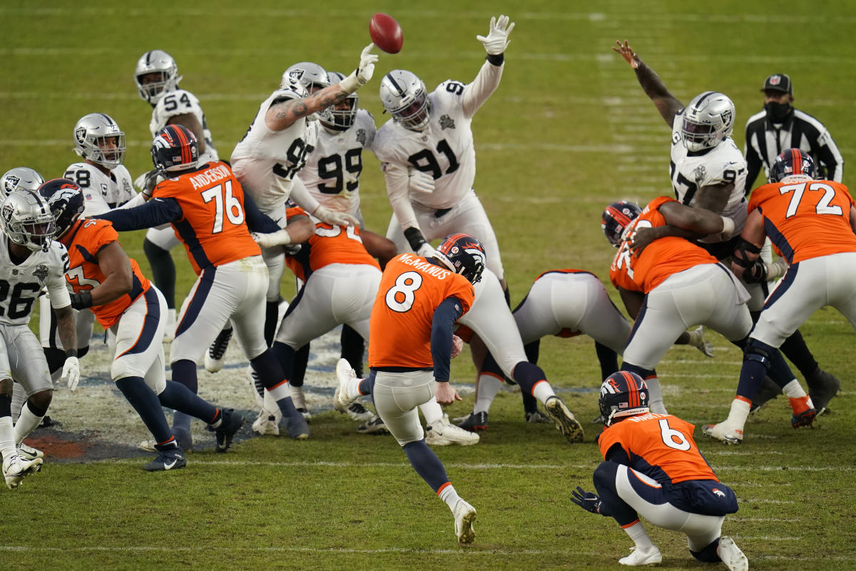 Why science says Broncos kicker Brandon McManus could've made 64-yard field  goal in Denver