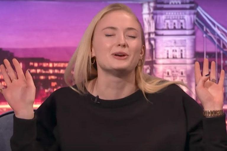 Game of Thrones' Sophie Turner showed off her rapping skills with James Corden