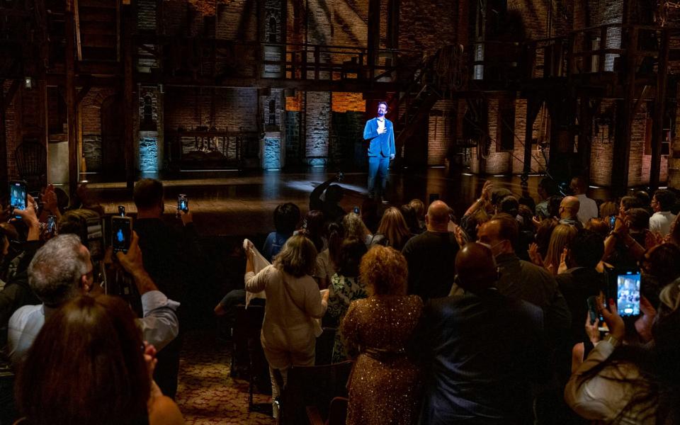 Lin-Manuel Miranda welcomes back his audience - Craig Ruttle/AP