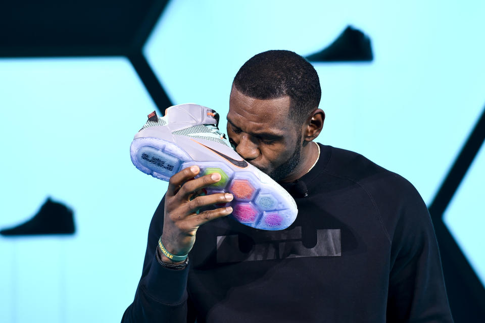 LeBron James is developing a new comedy show for HBO about sneakers. (Getty)