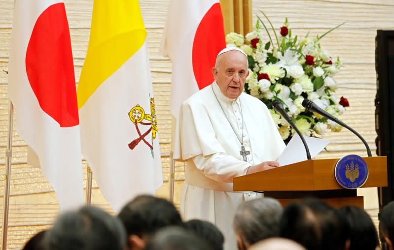 Pope Francis visits Japan