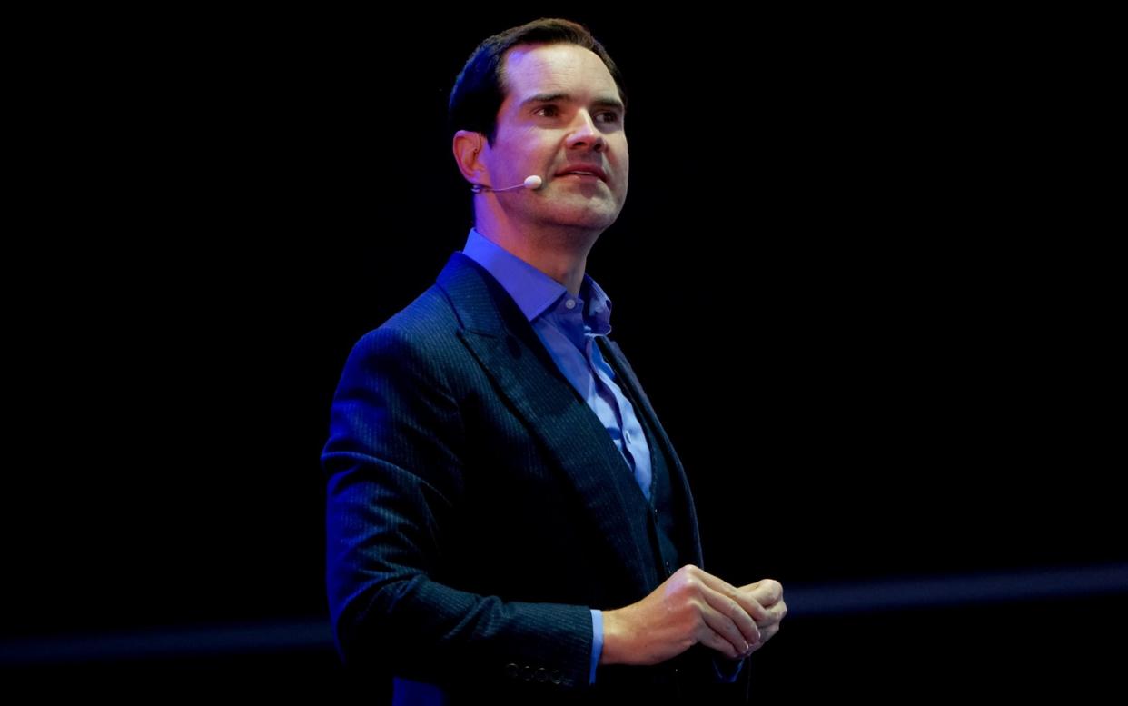 Jimmy Carr on stage - Thomas M Jackson/Getty