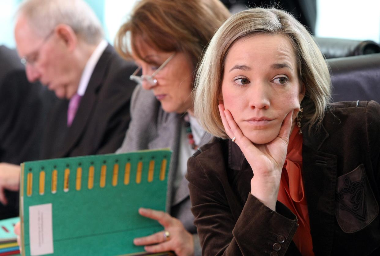 Kristina Schröder bei einer Kabinettssitzung im März 2013 (Bild: Getty Images)