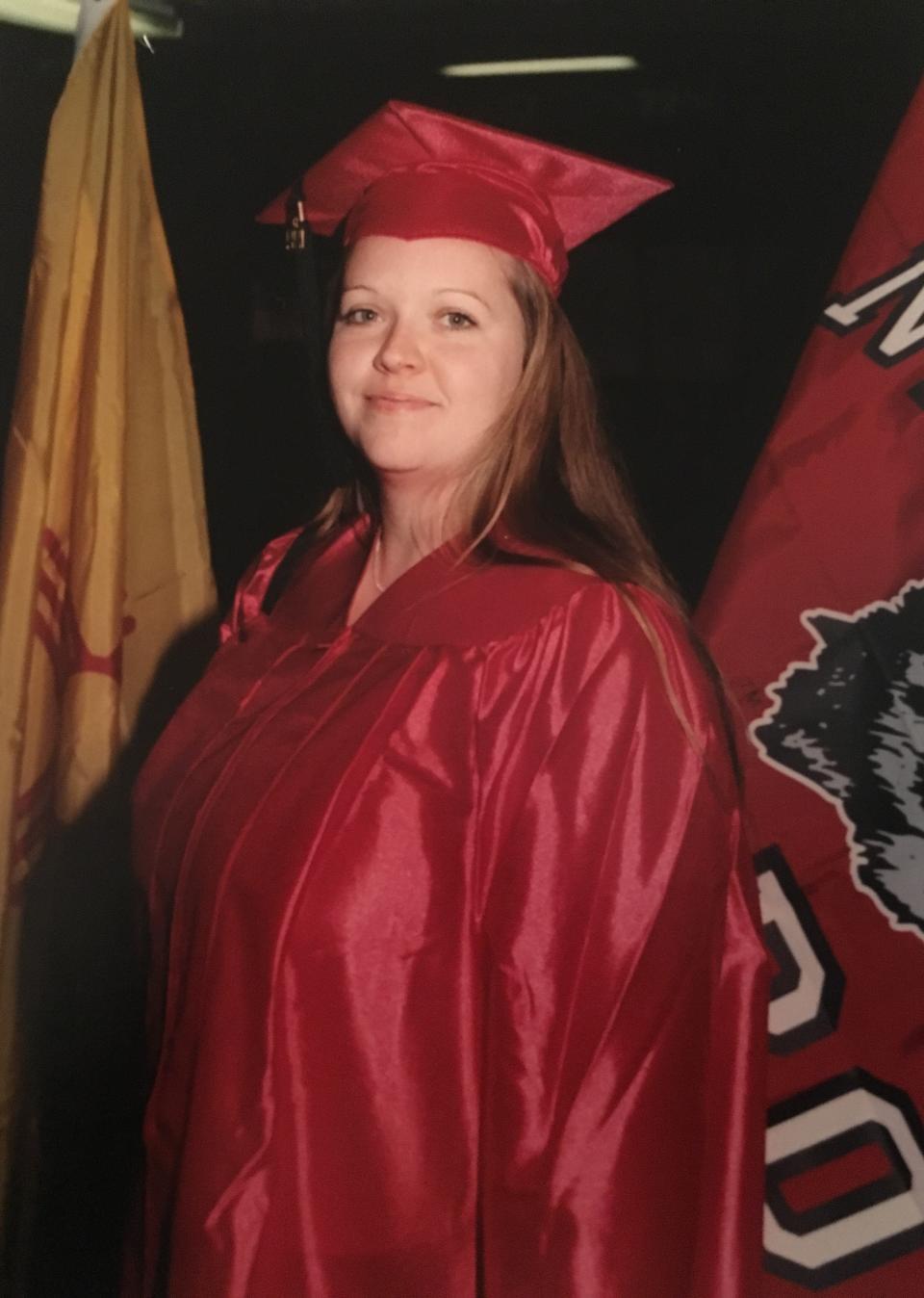 Amy Hauman, a University of New Mexico graduate and Aztec High School teacher, was killed in a July 17, 2019, crash on U.S. Highway 550 near Cedar Hill.