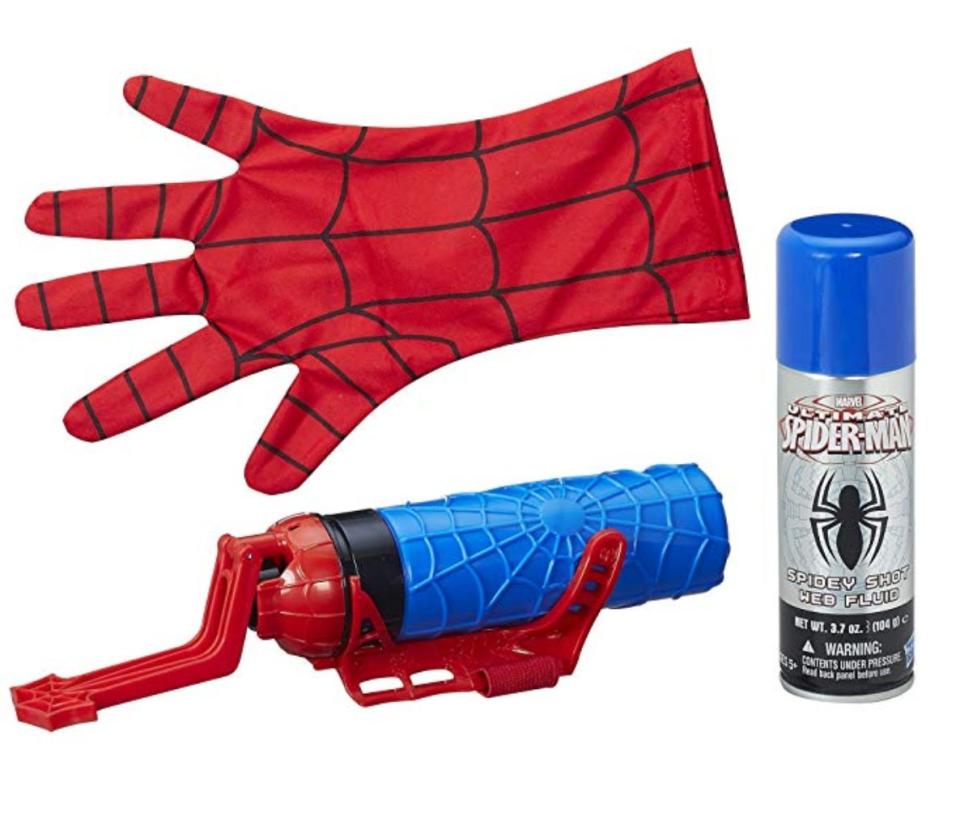 Delight the little Marvel fan in your home with this&nbsp;<strong><a href="https://amzn.to/2lpFsp6" target="_blank" rel="noopener noreferrer">Spider-Man Web Slinger</a></strong>&nbsp;for nearly 35% off during the Prime Day event.