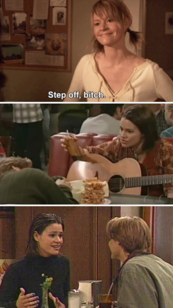 Hailey in "The L Word;" Hailey in "Boy Meets World"