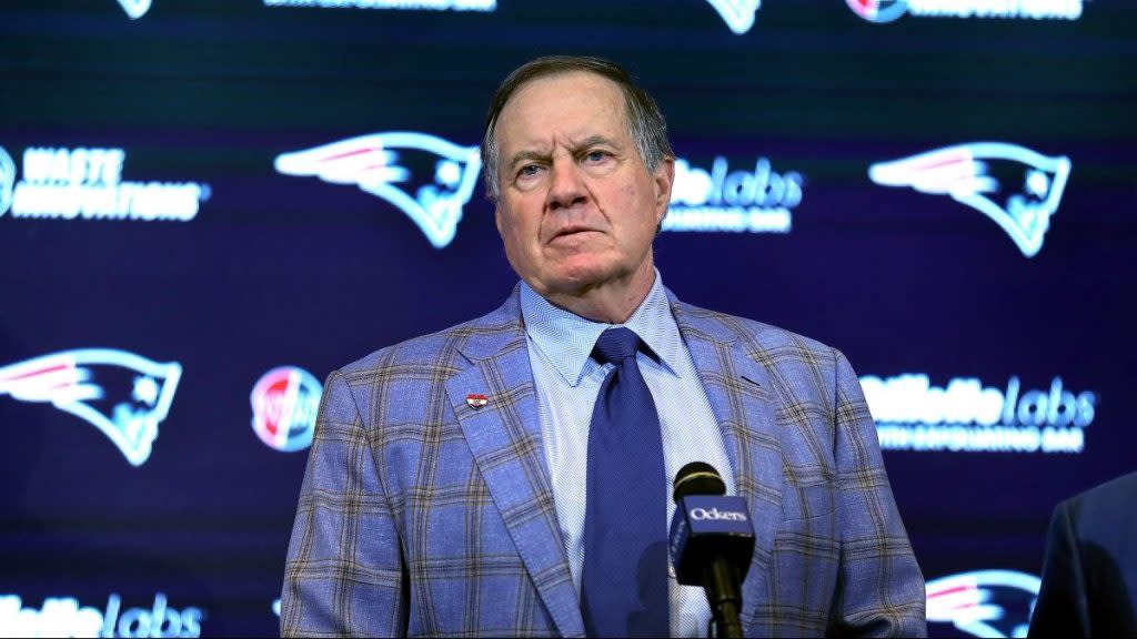 New England Patriots former head coach Bill Belichick addressed the media at Gillette Stadium about his departure.
