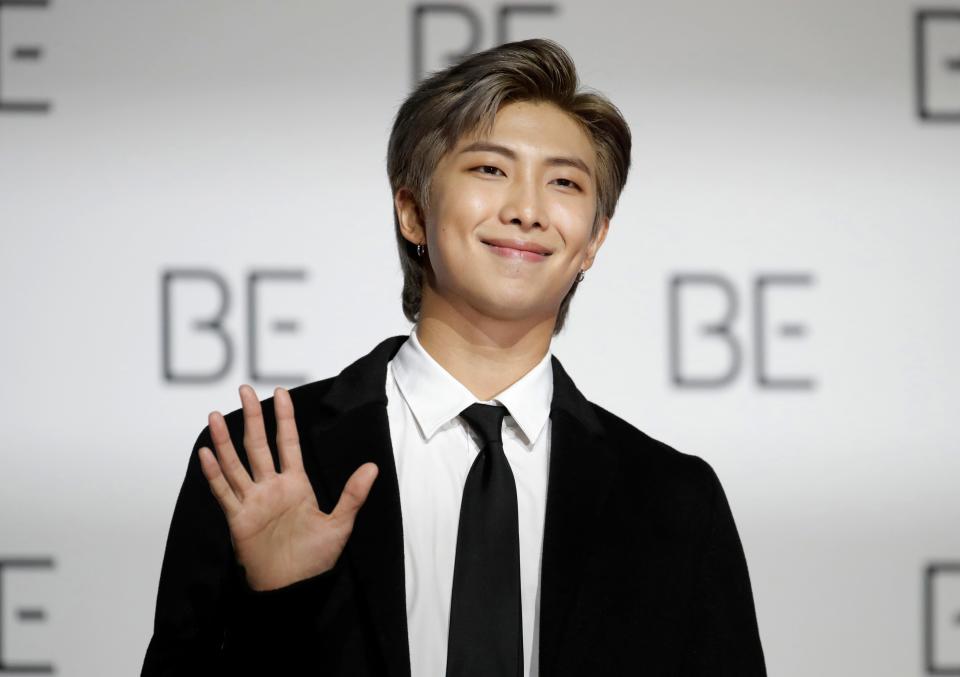 RM of the K-pop band BTS began mandatory military duties under South Korean law, their management agency announced Monday, Dec. 11.