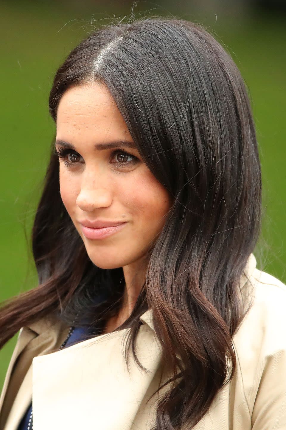 Meghan with bouncy waves in 2018