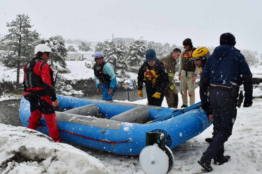 CPW helps rescue two men from truck in Arkansas River