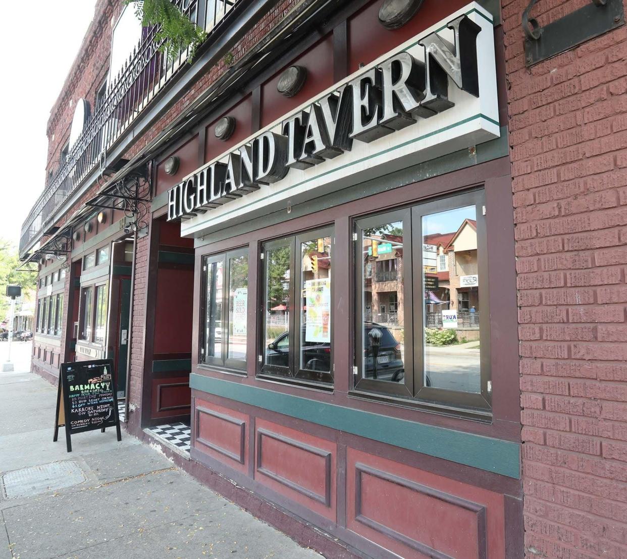 The Highland Tavern, shown in September 2020, has lost its appeal to the Ohio Supreme Court challenging now-expired pandemic health orders that led to the revocation of the bar's liquor permit.