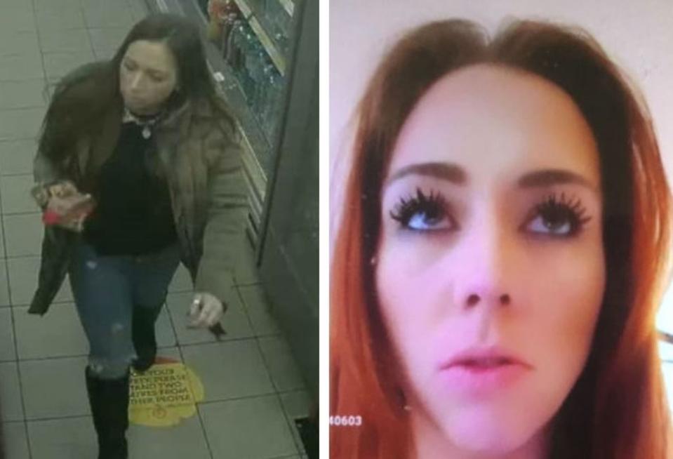 Alexandra Morgan, 34, from Sissinghurst, Kent, who was last seen at a petrol station close to nearby Cranbrook on November 14 (Kent Police/PA) (PA Media)