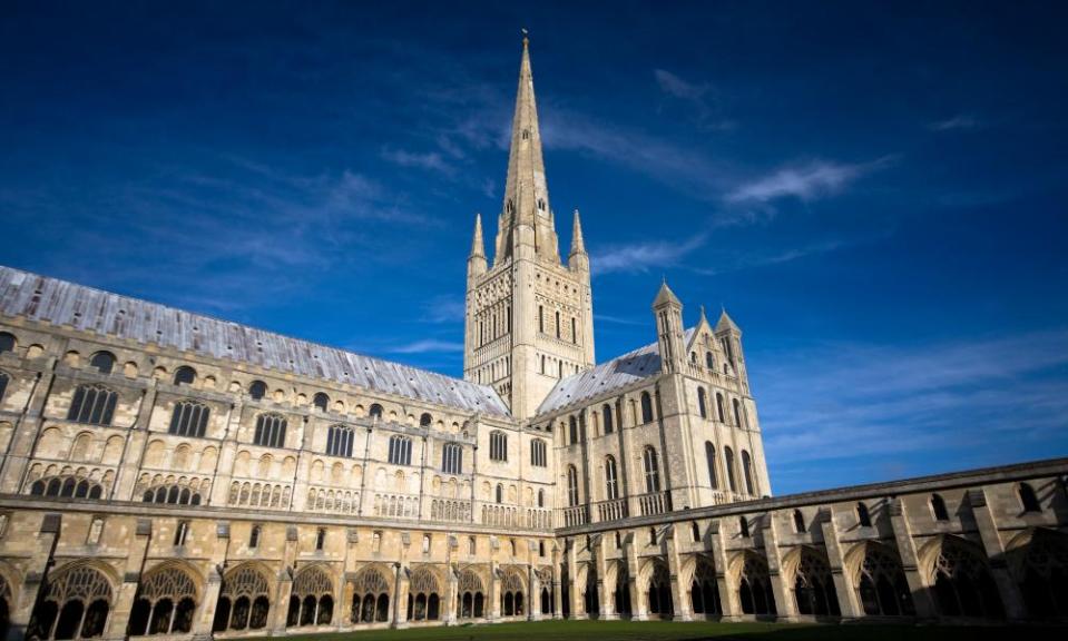 Norwich cathedral, whose master of music says the pandemic has been a huge blow.