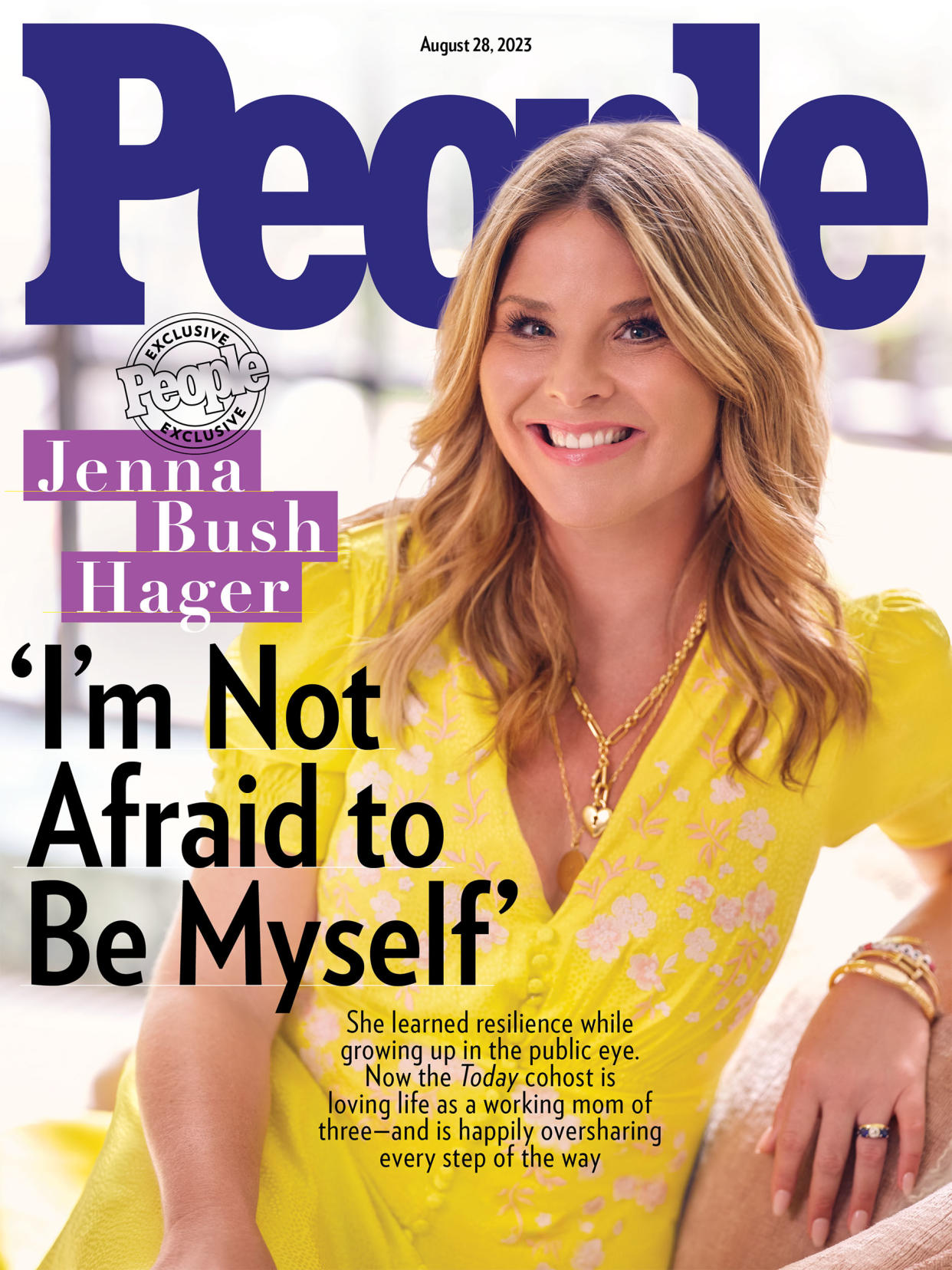 Jenna Bush Hager People magazine cover (People)