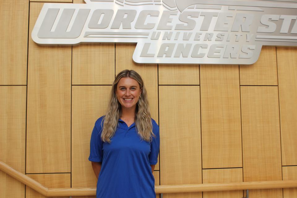 Sophia Monopoli is the new field hockey coach at Worcester State, her alma mater.