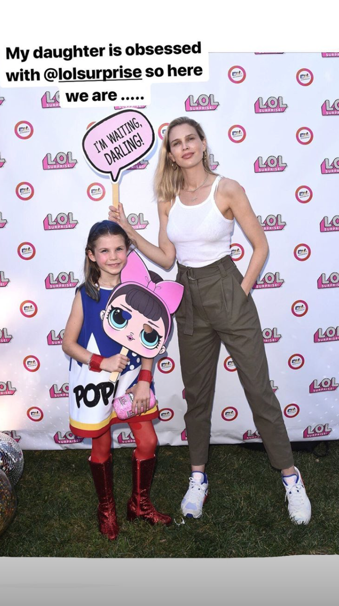 Sara Foster and her daughter Valentina. (Photo: Instagram)