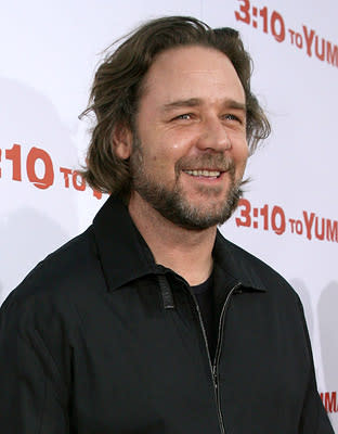 Russell Crowe at the Los Angeles premiere of Lionsgate Films' 3:10 to Yuma