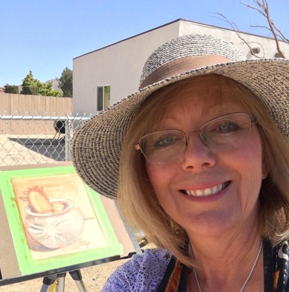 Artist Debra Saude of Apple Valley will participate in the Wrightwood Arts & Wine Festival, which will feature live music, gourmet food, writing workshops, a poetry slam, wine tastings and more than 30 regional artists.