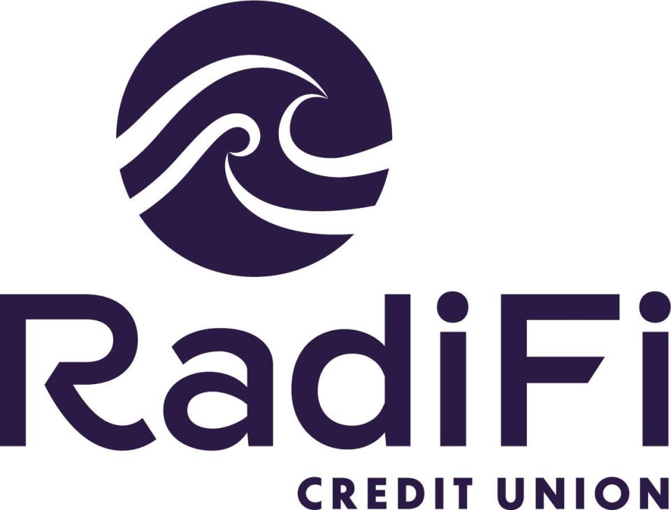 Jax Federal Credit Union is rebranding as RadiFi Credit Union, including a new logo and colors.