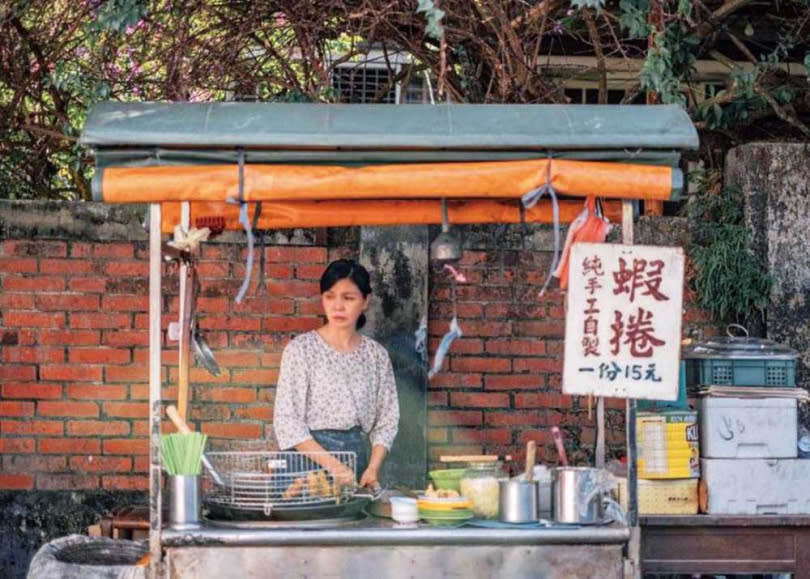 因演出的電影《孤味》在台南拍攝，加深于子育與府城的緣分，戲殺青了仍會到拍攝地回味。（圖／鵲兒喜娛樂提供）