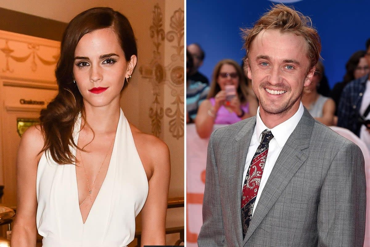 Tom Felton opens up about his deep feelings for Harry Potter co-star Emma Watson  (ES Composite)