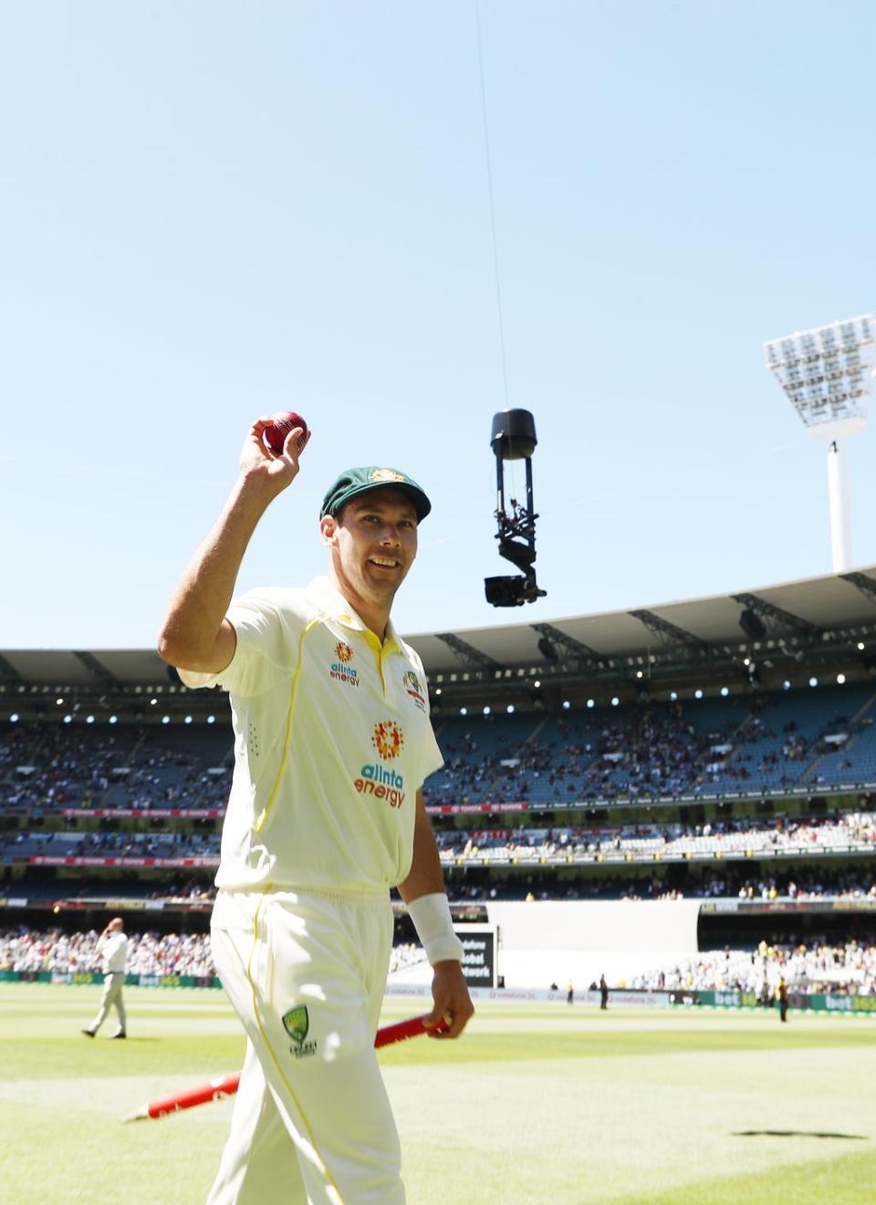 Scott Boland keeps his place after a dream debut in Melbourne (Jason O’Brien/PA) (PA Wire)