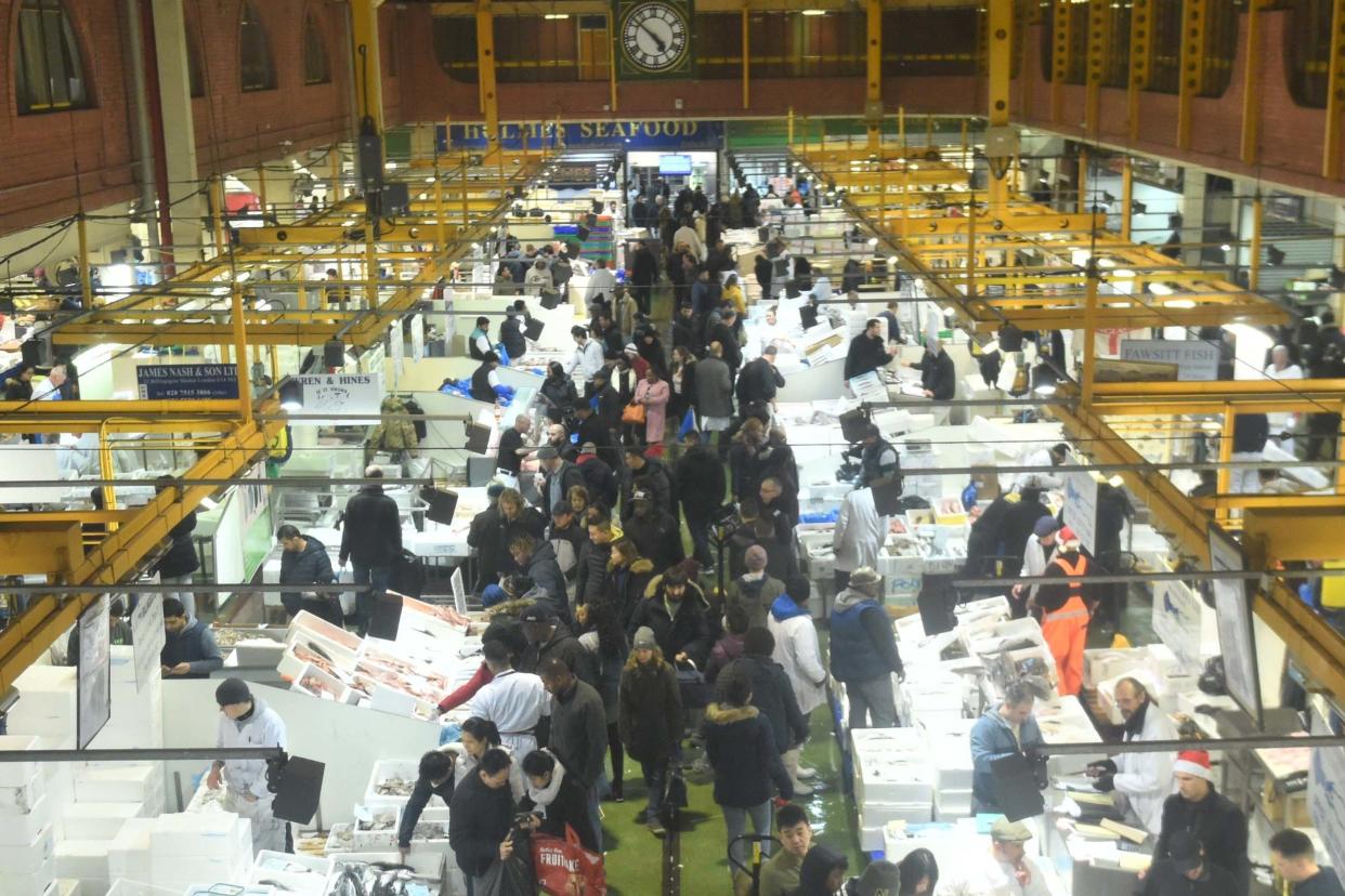 Billingsgate Market: Jeremy Selwyn