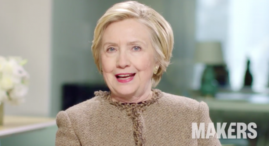 Hillary Clinton says that ‘the future is female’