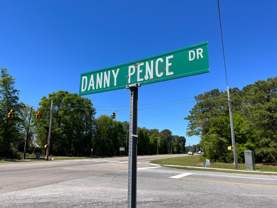 New Hanover County Schools has worked with the North Carolina Department of Transportation to improve traffic congestion and pedestrian safety along North College Road, particularly at Danny Pence Drive outside Laney High and Trask Middle. MATTHEW PRENSKY/STARNEWS