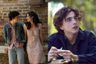 <p>Too soon, man, too soon. That’s what we felt like telling Timothée Chalamet after his twin sexual encounters in <em>Call Me by Your Name</em> and <em>Lady Bird</em>. Both times, the 22-year-old actor rose to the occasion only to… um, shrink in the spotlight. It takes a brave man to admit his shortcomings, but not just once, but <em>twice</em>. (Photo: Sony Pictures/courtesy Everett Collection) </p>