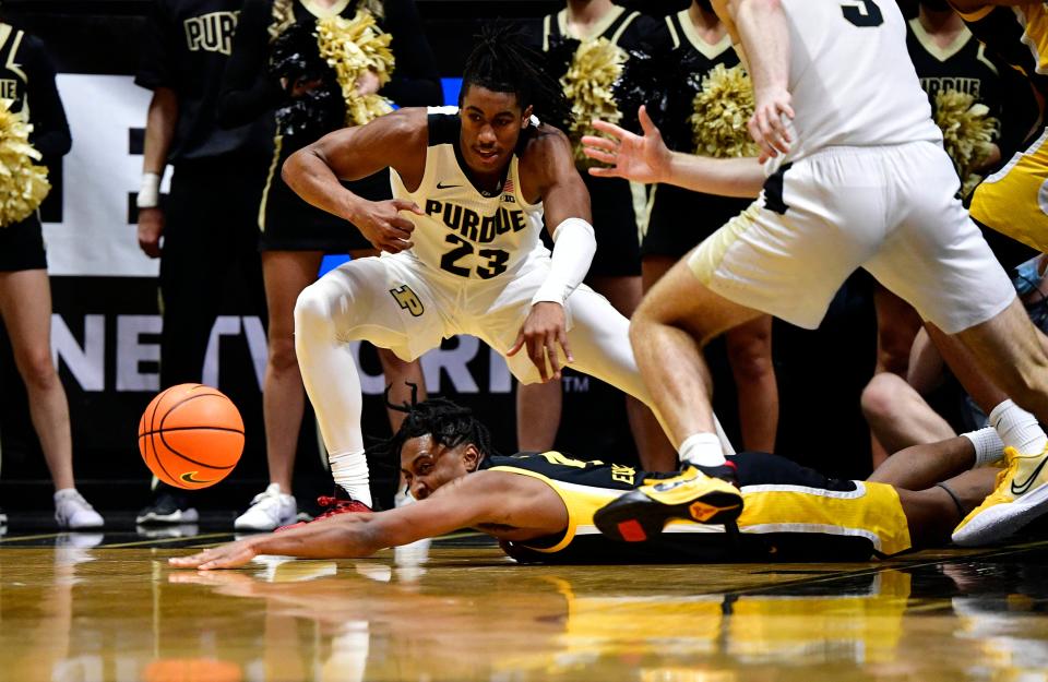 Purdue Boilermakers guard Jaden Ivey (23)