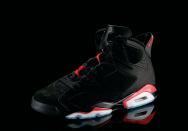 <p>Air Jordan VI - "Promised Land" (1991): Featuring a Porsche-inspired pull tab, MJ won his first NBA championship in these shoes. (Photo courtesy of Nike)</p>