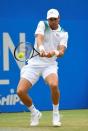 Tennis - Aegon Championships - Queen’s Club, London, Britain - June 24, 2017 Luxembourg's Gilles Muller in action against Croatia's Marin Cilic during the semi finals Action Images via Reuters/Tony O'Brien