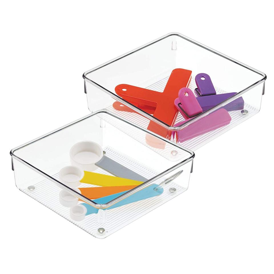 iDesign 52630M2 Kitchen Drawer Organizer for Silverware