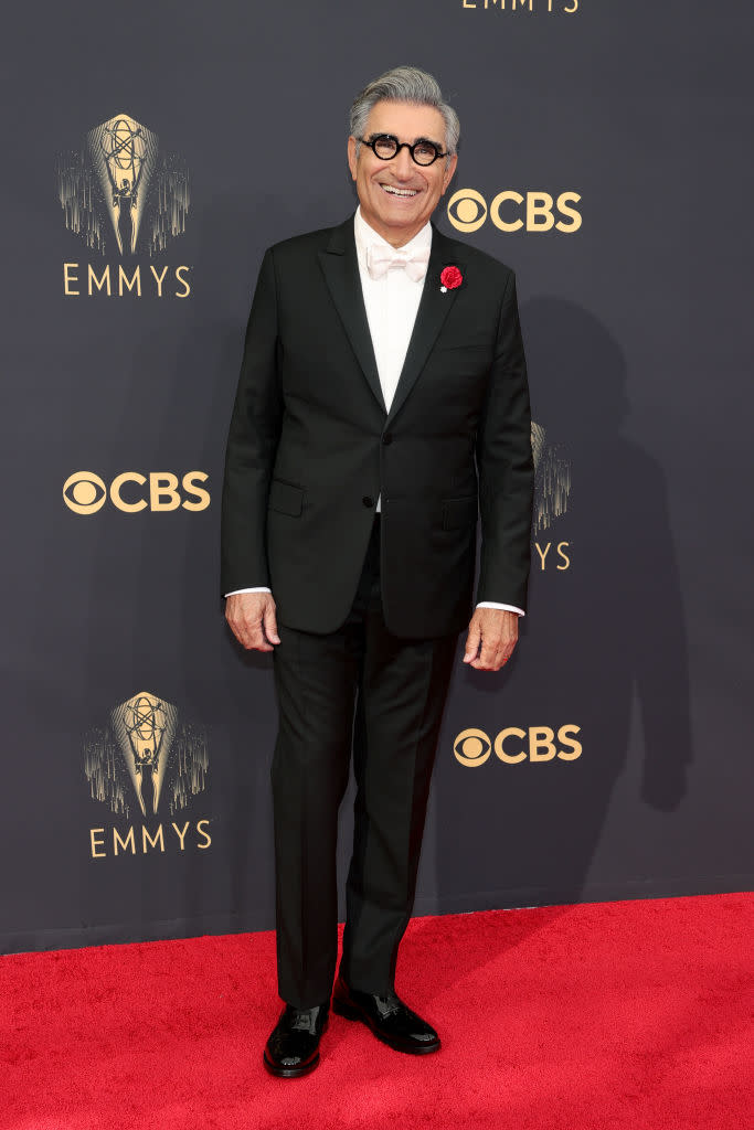 Eugene Levy attends the 73rd Primetime Emmy Awards on Sept. 19 at L.A. LIVE in Los Angeles. (Photo: Rich Fury/Getty Images)
