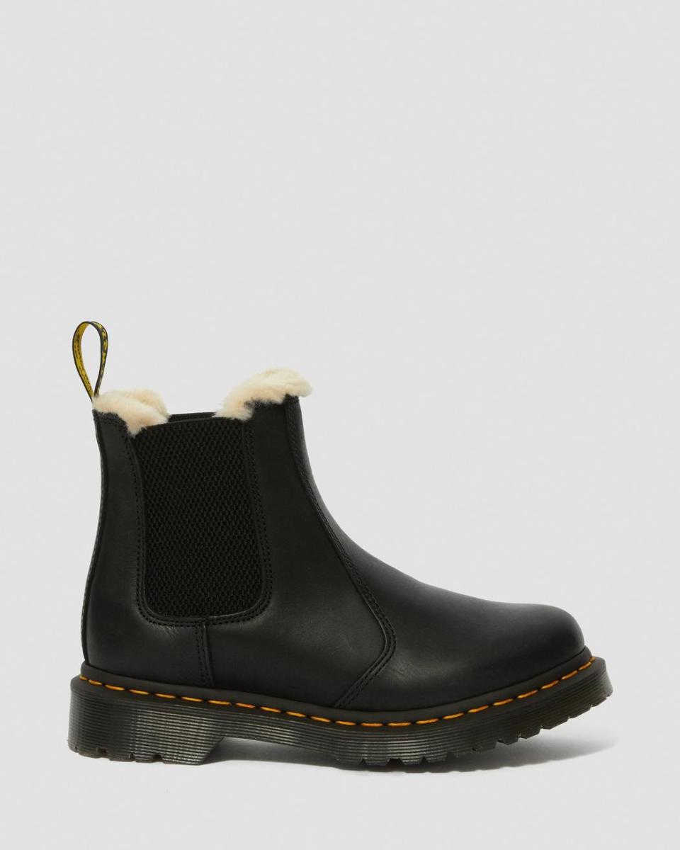 Dr. Martens Fur-lined 2976 Leonore Wyoming Chelsea Boots