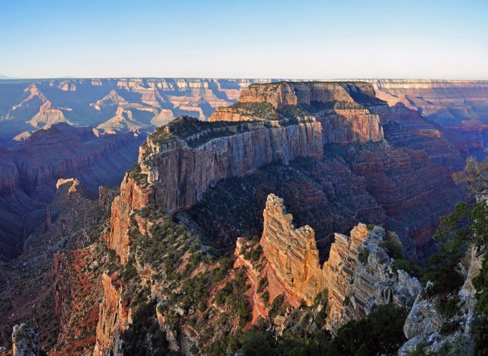 A road trip through the desert Southwest reveals a series of sedimentary rock layers that reflect hundreds of millions of years of geologic time, known as the Grand Staircase.