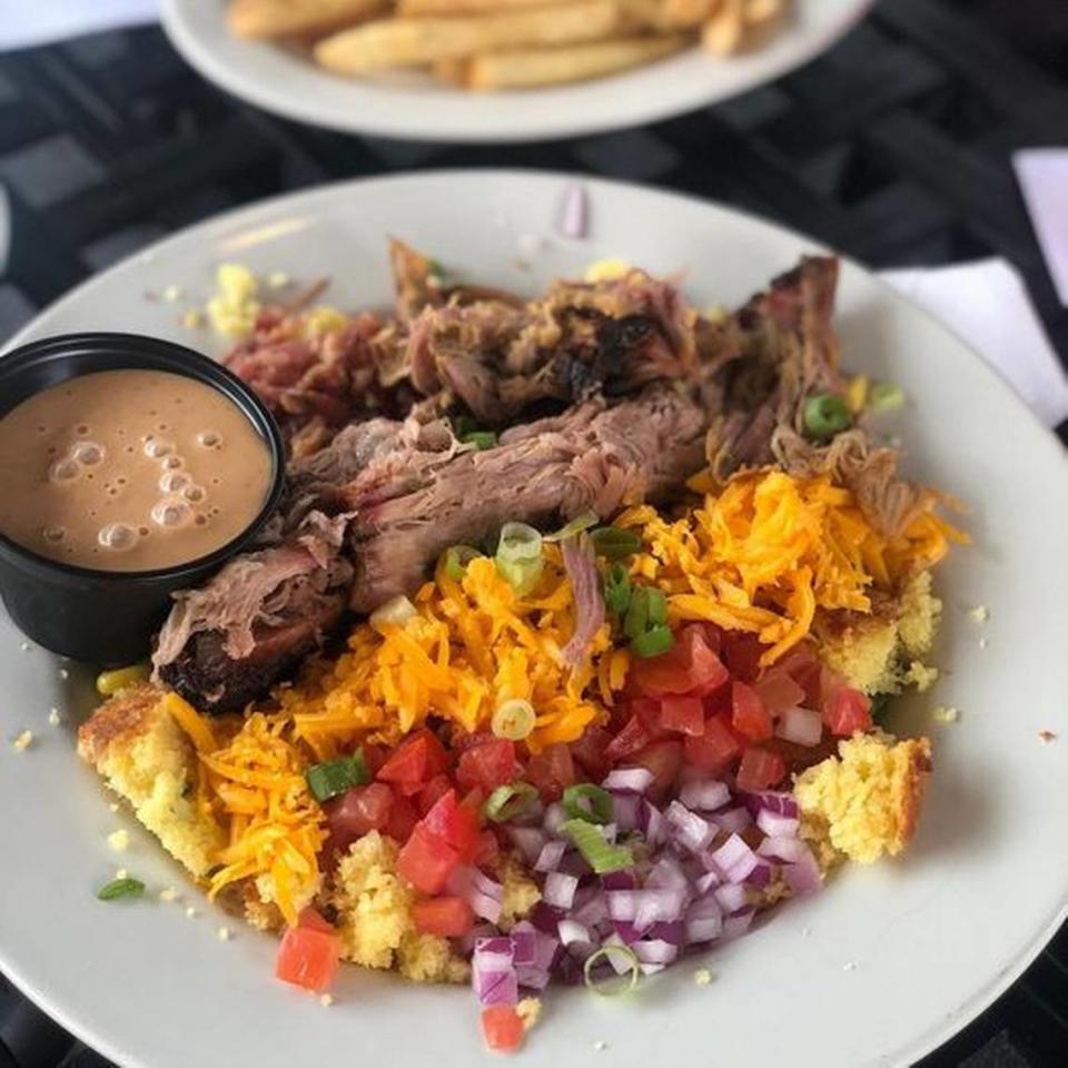 J. Render’s Southern Table & Bar is serving cornbread salad with sweet jalapeno cornbread, pulled pork and smoked cheddar as one of their entree options for Lexington Restaurant Week.
