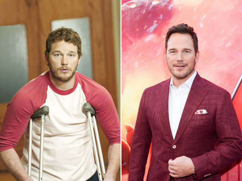 Chris Pratt admits to be much more polished than he once was, crediting the team around him for his transformation. (Getty)