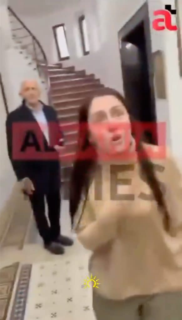In video footage on social media, Princess Elia and her father appear to confront Prince Leka. Albania Times