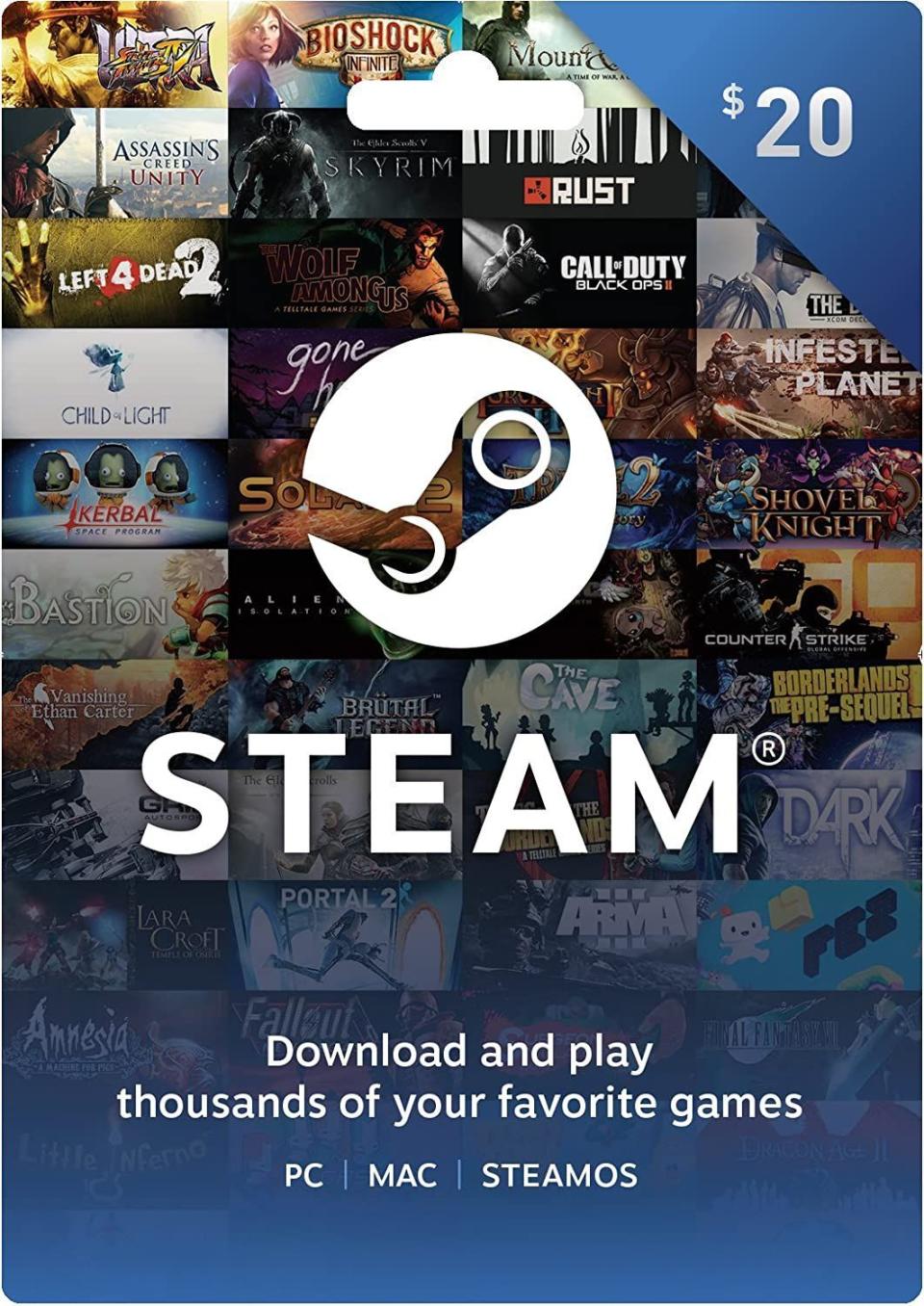 Steam Gift Card