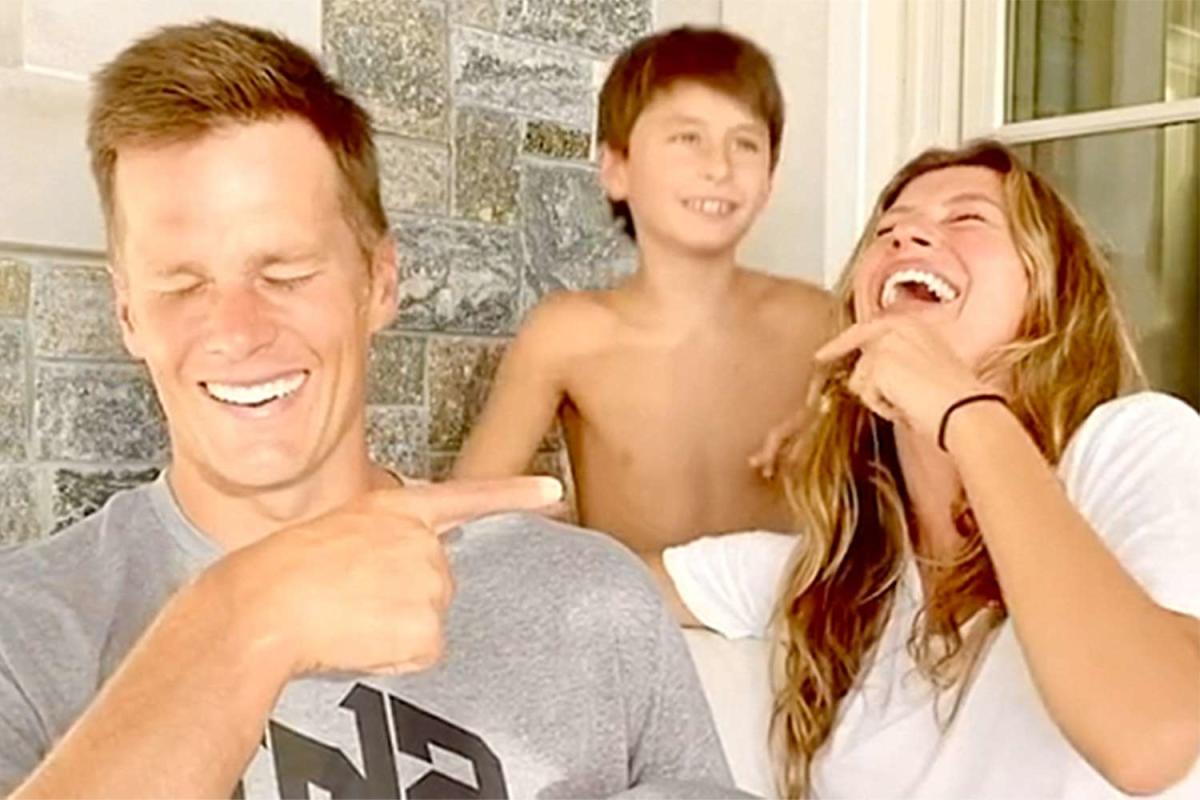 Tom Brady and Gisele Bündchen are breaking in the model's new TikTok  account with the couple's challenge! 